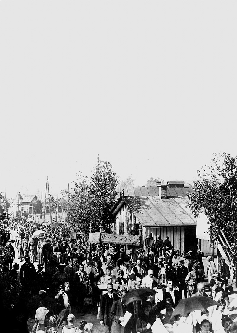 …Fronleichnam im Lager 1918